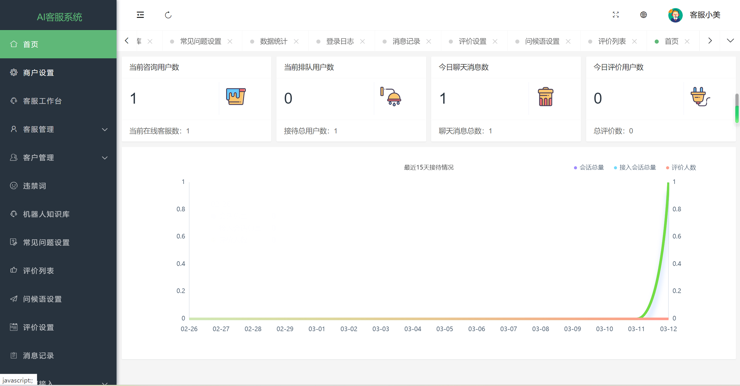 20国语言H5在线客服源码